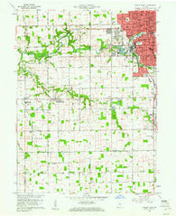 Kokomo West Indiana Historical topographic map, 1:24000 scale, 7.5 X 7.5 Minute, Year 1960