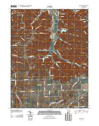 Kossuth Indiana Historical topographic map, 1:24000 scale, 7.5 X 7.5 Minute, Year 2010
