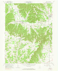 Kurtz Indiana Historical topographic map, 1:24000 scale, 7.5 X 7.5 Minute, Year 1959