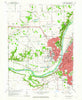 Lafayette West Indiana Historical topographic map, 1:24000 scale, 7.5 X 7.5 Minute, Year 1961