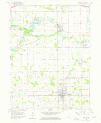 Lagrange Indiana Historical topographic map, 1:24000 scale, 7.5 X 7.5 Minute, Year 1960