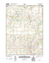 Lagrange Indiana Historical topographic map, 1:24000 scale, 7.5 X 7.5 Minute, Year 2013
