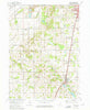 Lakeville Indiana Historical topographic map, 1:24000 scale, 7.5 X 7.5 Minute, Year 1974