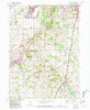 Lakeville Indiana Historical topographic map, 1:24000 scale, 7.5 X 7.5 Minute, Year 1974