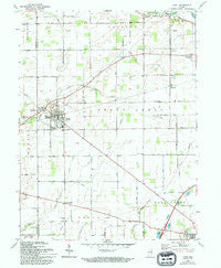 Lapel Indiana Historical topographic map, 1:24000 scale, 7.5 X 7.5 Minute, Year 1967