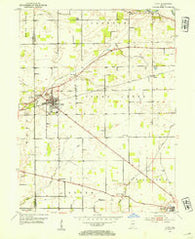 Lapel Indiana Historical topographic map, 1:24000 scale, 7.5 X 7.5 Minute, Year 1953