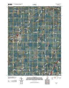 Lapel Indiana Historical topographic map, 1:24000 scale, 7.5 X 7.5 Minute, Year 2010