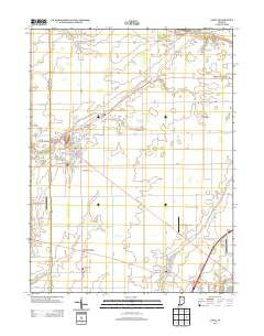 Lapel Indiana Historical topographic map, 1:24000 scale, 7.5 X 7.5 Minute, Year 2013