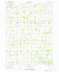 Laud Indiana Historical topographic map, 1:24000 scale, 7.5 X 7.5 Minute, Year 1961