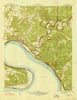 Leavenworth Indiana Historical topographic map, 1:24000 scale, 7.5 X 7.5 Minute, Year 1947
