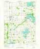 Leesburg Indiana Historical topographic map, 1:24000 scale, 7.5 X 7.5 Minute, Year 1962