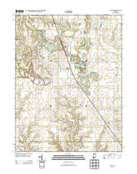 Lewis Indiana Historical topographic map, 1:24000 scale, 7.5 X 7.5 Minute, Year 2013