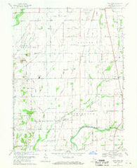 Lewis Creek Indiana Historical topographic map, 1:24000 scale, 7.5 X 7.5 Minute, Year 1968