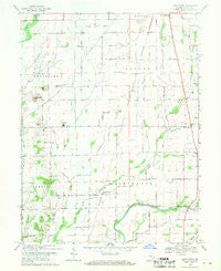 Lewis Creek Indiana Historical topographic map, 1:24000 scale, 7.5 X 7.5 Minute, Year 1968