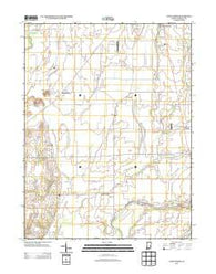 Lewis Creek Indiana Historical topographic map, 1:24000 scale, 7.5 X 7.5 Minute, Year 2013