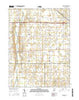 Lewisville Indiana Current topographic map, 1:24000 scale, 7.5 X 7.5 Minute, Year 2016