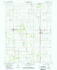 Liinden Indiana Historical topographic map, 1:24000 scale, 7.5 X 7.5 Minute, Year 1958