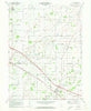 Lizton Indiana Historical topographic map, 1:24000 scale, 7.5 X 7.5 Minute, Year 1970
