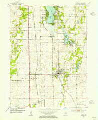 Lowell Indiana Historical topographic map, 1:24000 scale, 7.5 X 7.5 Minute, Year 1953
