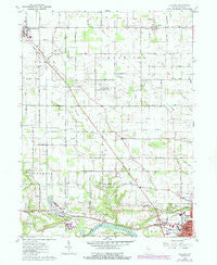 Lucerne Indiana Historical topographic map, 1:24000 scale, 7.5 X 7.5 Minute, Year 1960