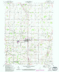 Lynn Indiana Historical topographic map, 1:24000 scale, 7.5 X 7.5 Minute, Year 1960