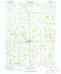 Lynn Indiana Historical topographic map, 1:24000 scale, 7.5 X 7.5 Minute, Year 1960