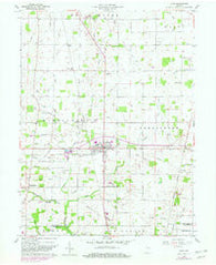 Lynn Indiana Historical topographic map, 1:24000 scale, 7.5 X 7.5 Minute, Year 1960
