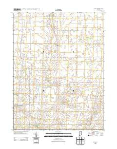 Lynn Indiana Historical topographic map, 1:24000 scale, 7.5 X 7.5 Minute, Year 2013