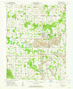 Lynnville Indiana Historical topographic map, 1:24000 scale, 7.5 X 7.5 Minute, Year 1960