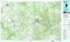 Madison Indiana Historical topographic map, 1:100000 scale, 30 X 60 Minute, Year 1990