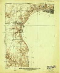 Madison West Indiana Historical topographic map, 1:24000 scale, 7.5 X 7.5 Minute, Year 1939