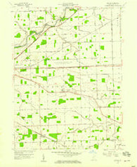 Maples Indiana Historical topographic map, 1:24000 scale, 7.5 X 7.5 Minute, Year 1957