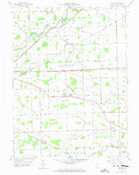 Maples Indiana Historical topographic map, 1:24000 scale, 7.5 X 7.5 Minute, Year 1957