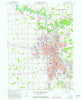 Marion Indiana Historical topographic map, 1:24000 scale, 7.5 X 7.5 Minute, Year 1961