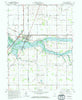 Markle Indiana Historical topographic map, 1:24000 scale, 7.5 X 7.5 Minute, Year 1973