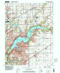 Mc Cordsville Indiana Historical topographic map, 1:24000 scale, 7.5 X 7.5 Minute, Year 1998