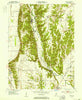 Mecca Indiana Historical topographic map, 1:24000 scale, 7.5 X 7.5 Minute, Year 1951