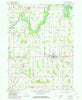 Mentone Indiana Historical topographic map, 1:24000 scale, 7.5 X 7.5 Minute, Year 1959