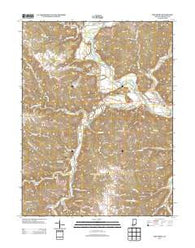 Metamora Indiana Historical topographic map, 1:24000 scale, 7.5 X 7.5 Minute, Year 2013