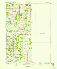 Metz Ohio Historical topographic map, 1:24000 scale, 7.5 X 7.5 Minute, Year 1940