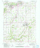 Middletown Indiana Historical topographic map, 1:24000 scale, 7.5 X 7.5 Minute, Year 1960
