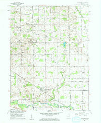 Millersburg Indiana Historical topographic map, 1:24000 scale, 7.5 X 7.5 Minute, Year 1959