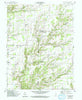 Millhousen Indiana Historical topographic map, 1:24000 scale, 7.5 X 7.5 Minute, Year 1958