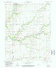 Milroy Indiana Historical topographic map, 1:24000 scale, 7.5 X 7.5 Minute, Year 1959