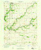 Milroy Indiana Historical topographic map, 1:24000 scale, 7.5 X 7.5 Minute, Year 1959