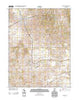 Mitchell Indiana Historical topographic map, 1:24000 scale, 7.5 X 7.5 Minute, Year 2013
