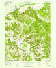 Modesto Indiana Historical topographic map, 1:24000 scale, 7.5 X 7.5 Minute, Year 1957