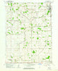 Monon Indiana Historical topographic map, 1:24000 scale, 7.5 X 7.5 Minute, Year 1962