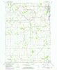 Monon Indiana Historical topographic map, 1:24000 scale, 7.5 X 7.5 Minute, Year 1962