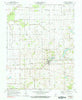 Montgomery Indiana Historical topographic map, 1:24000 scale, 7.5 X 7.5 Minute, Year 1979